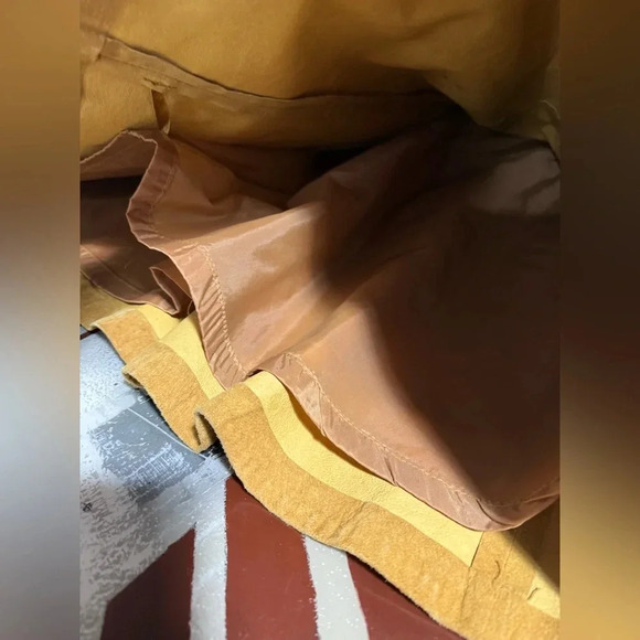 Vintage Leather Midi Skirt with A-Line Silhouette - Picture 9 of 9